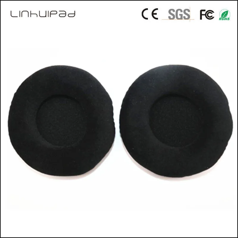 Накладки Linhuipad на наушники бархатные накладки 9 см для Sennheiser HD205 HD215 HD225 Pro700 1 пара|ear