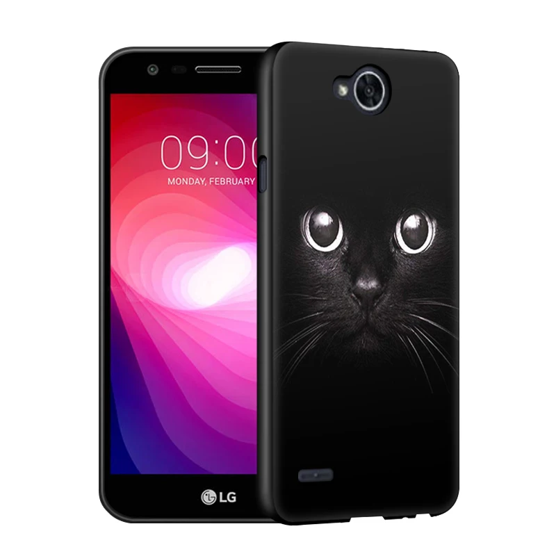 Чехол jurchen для LG X power 2 Чехол Для Телефона силиконовый милый мультяшный чехол для LG X power 2 чехол для LG X power 2 Мягкая задняя крышка 5,5"