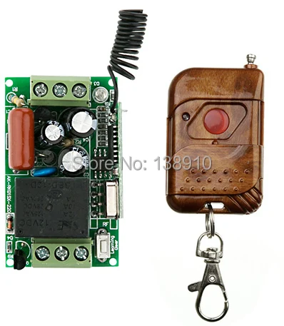 Новый AC220V 1ch 10A Дистанционное управление выключатель света teleswitch реле Выход Радио