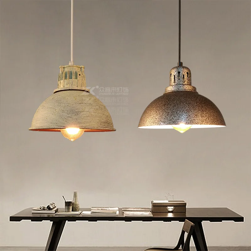 Деревенский промышленный старинный потолочный светильник креативный Лофт лампа