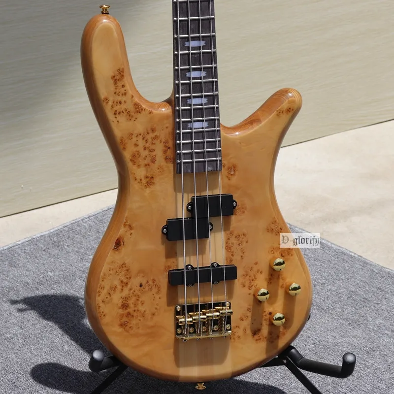 4 string 4,5 струнная шея через активный бас-гитара - Цвет: 4 string