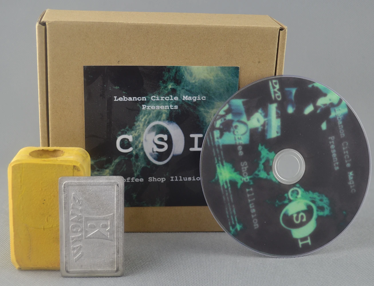 CSI - Coffee Shop Illusion(DVD и immick) Волшебные трюки сцена крупным планом Magia появляются