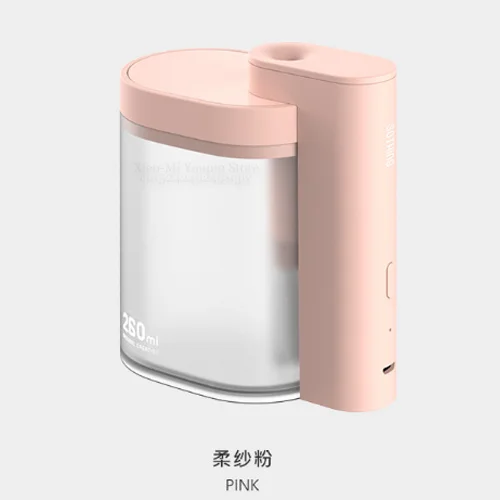 Xiaomi Mijia настольный домашний увлажнитель 260 мл переносной тихий настольный USB мини офисный очиститель воздуха для лица с кондиционированием воздуха - Цвет: pink