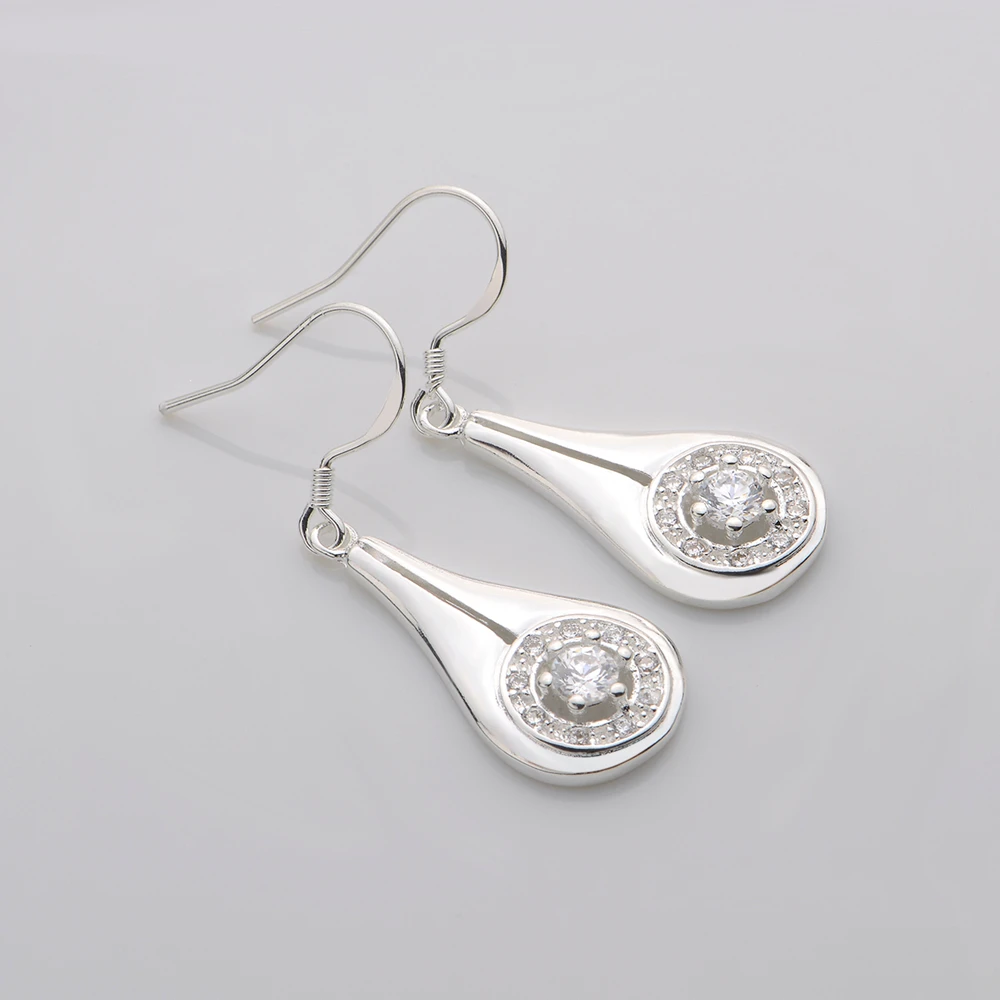 Женский браслет из стерлингового серебра 925 пробы с милым отверстием и круглым