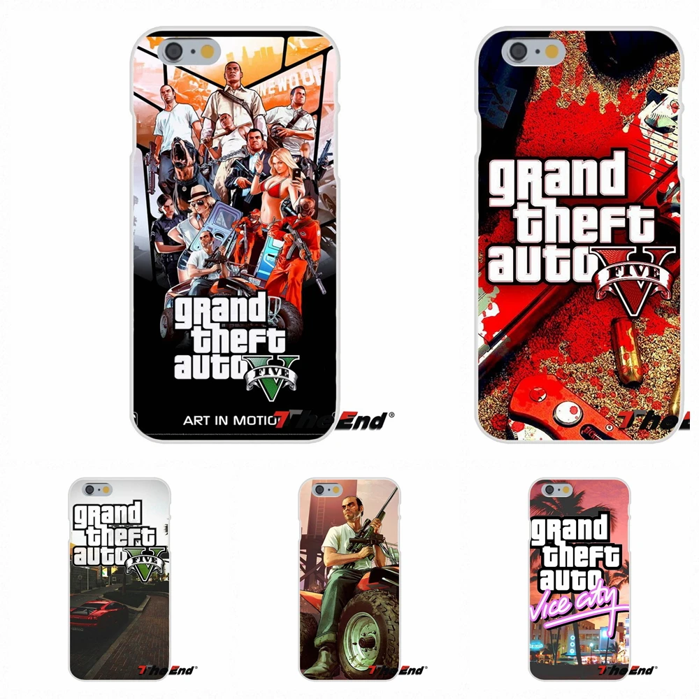 Силиконовый чехол для телефона Motorola Moto G LG Spirit G2 G3 Mini G4 G5 K4 K7 K8 K10 V10 V20 GTA San Andreas Grand Theft