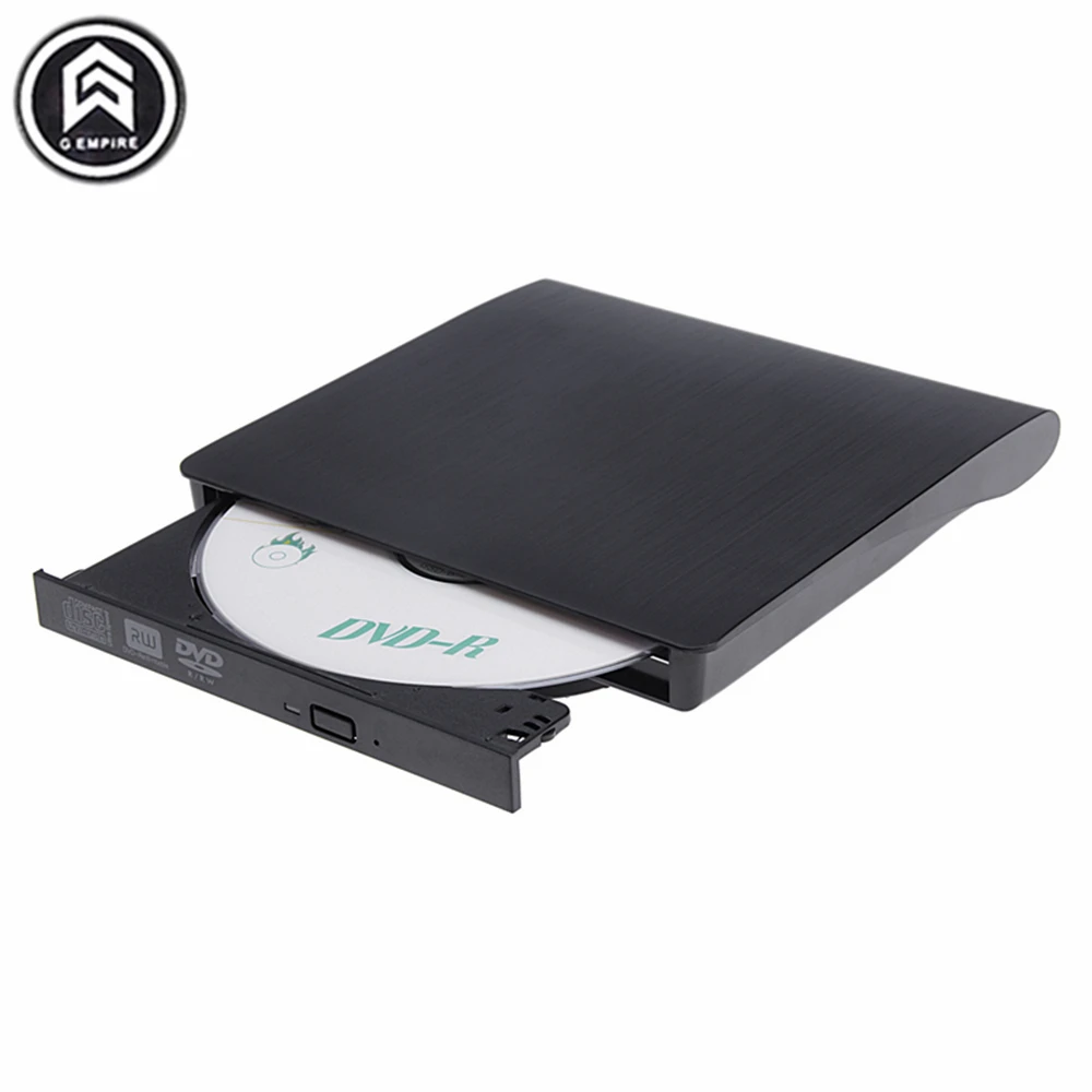 

New Portable External Slim USB 3.0 DVD-RW/CD-RW Burner Recorder Optical Drive CD DVD ROM Combo Writer For laptop PC black