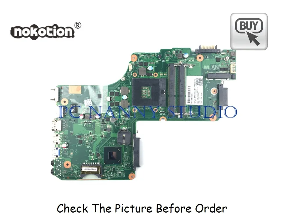 PCNANNY V000275560 для Toshiba Satellite C855 Материнская плата ноутбука HM76 DDR3