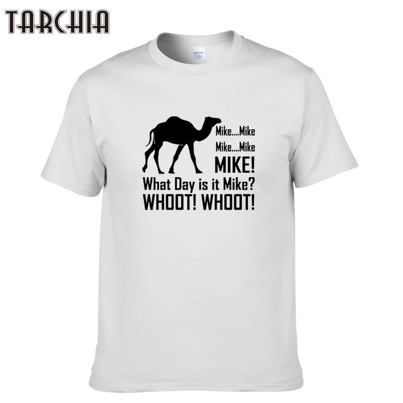 Футболка TARCHIA мужская с коротким рукавом хлопок майка Повседневная рубашка лето
