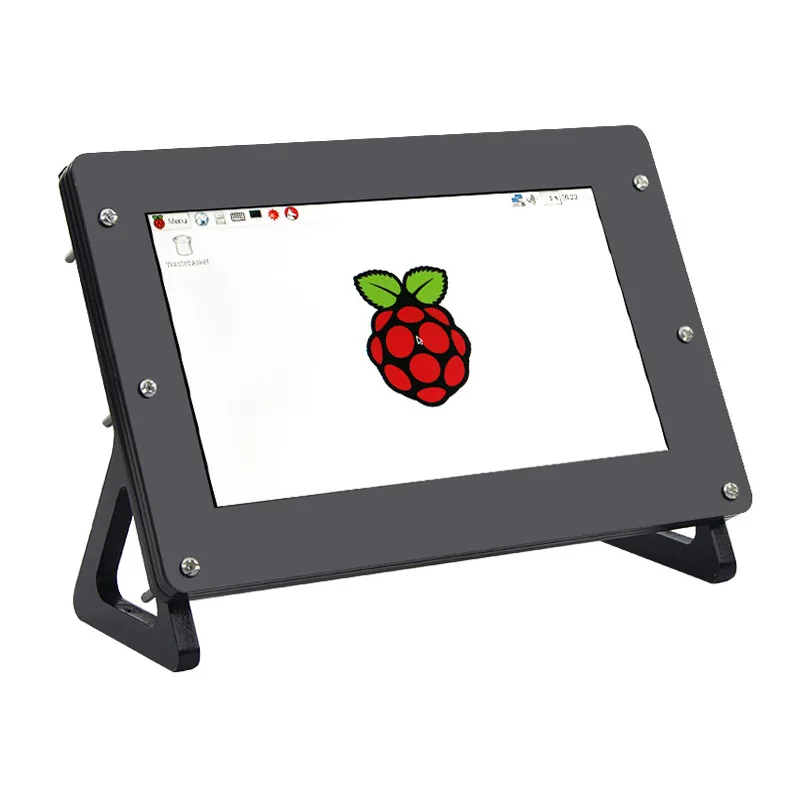7 дюймовый ЖК дисплей Raspberry Pi 1024*600 TFT экран + акриловый держатель плата привода для