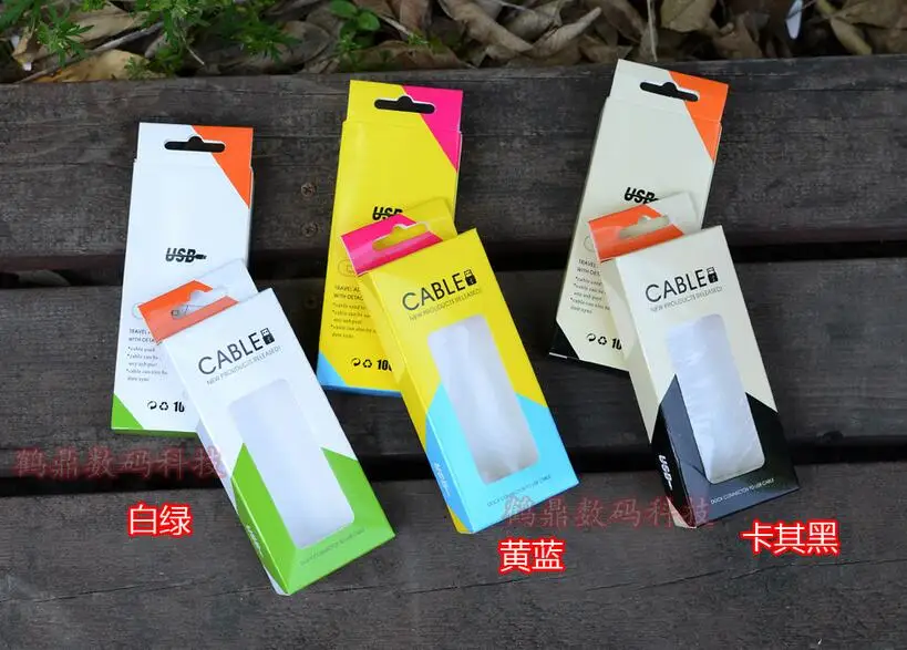 Новинка 2016 Стандартная розничная упаковка для телефона кабель длиной 1 м 2 8