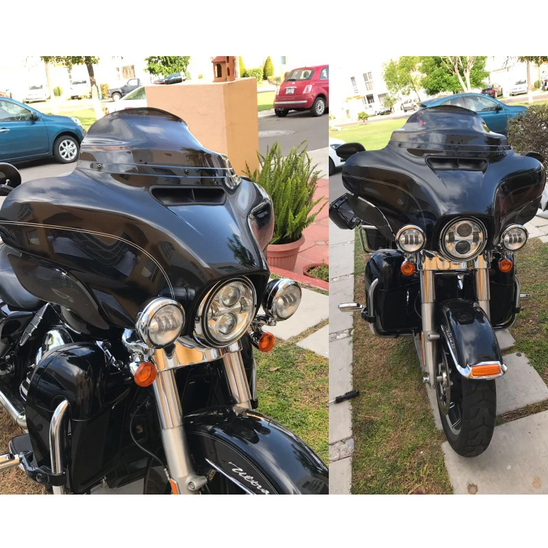 Лобовое стекло 10 дюймов для Harley Touring Electra Glide Ultra Classic SE FLHTC FLHTCU FLHTK EFI FLHTCI FLHT FLHTI FLHTPI