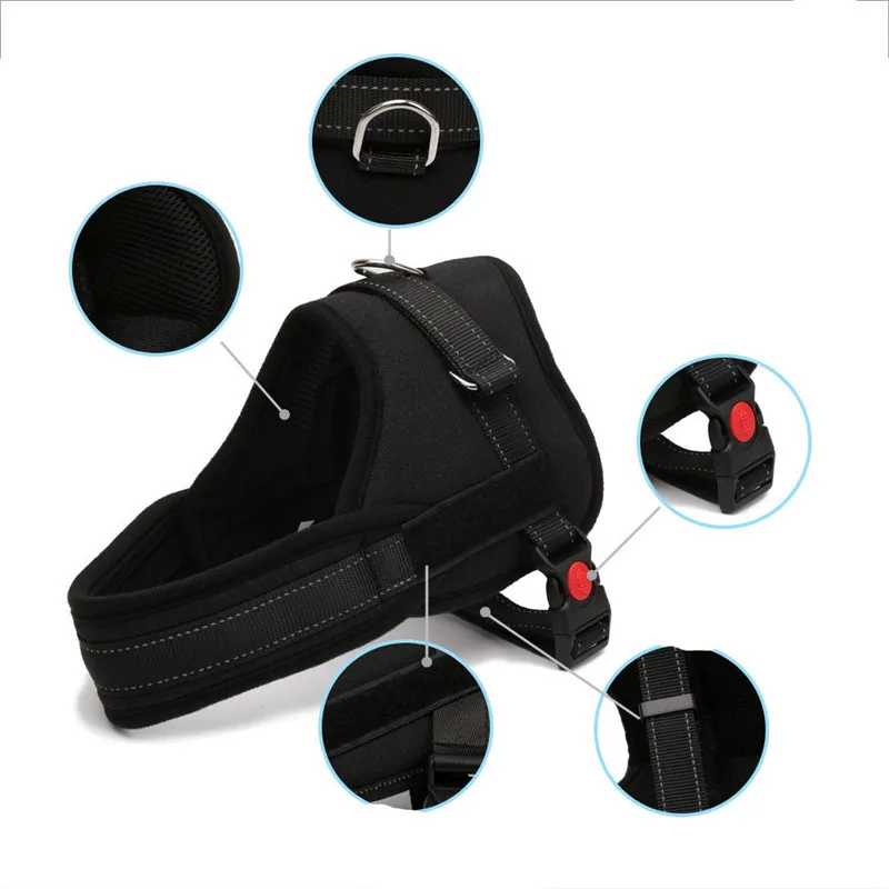 Новые Нейлоновые шлейки для собак удобные воздухопроницаемые и прочные домашних