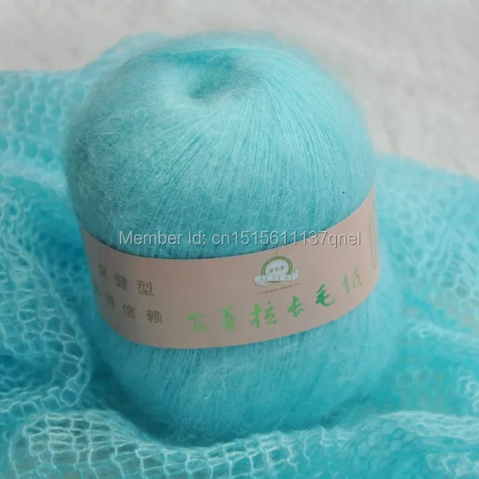 50 г/шар бесплатная доставка ангольский мохер кашемир шерстяная пряжа косынка для