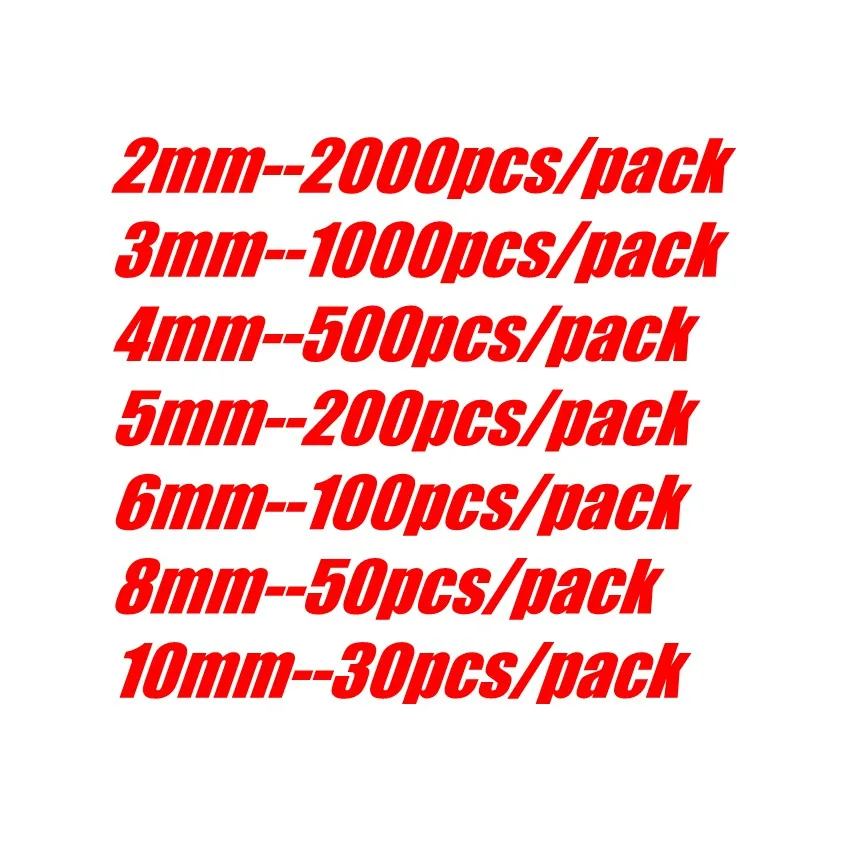 Бесплатная доставка гладкие бронзовые бусины-разделители размером 2/2 4 3 5 6 8/10 мм в