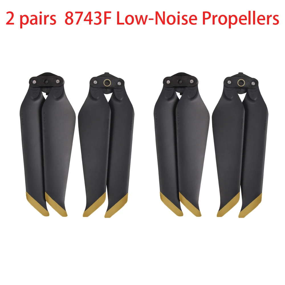 

QISHKJ mavic 2 pro/zoom 2 Pairs 8743F Low Noise Propellers for DJI MAVIC 2 PRO/ ZOOM Drone Accessories free shipping