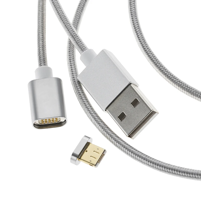 Moveski M3 2 в 1 Магнитный зарядный кабель darrint Lighting и Micro USB для синхронизации с