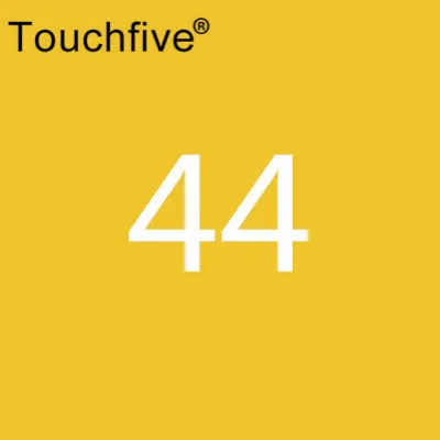 44 TOUCHFIVE опционально цвет соответствия искусство маркеры Кисть ручка эскиз на спиртовой основе маркеры двойная головка манга ручки для рисования товары для рукоделия - Цвет: 44