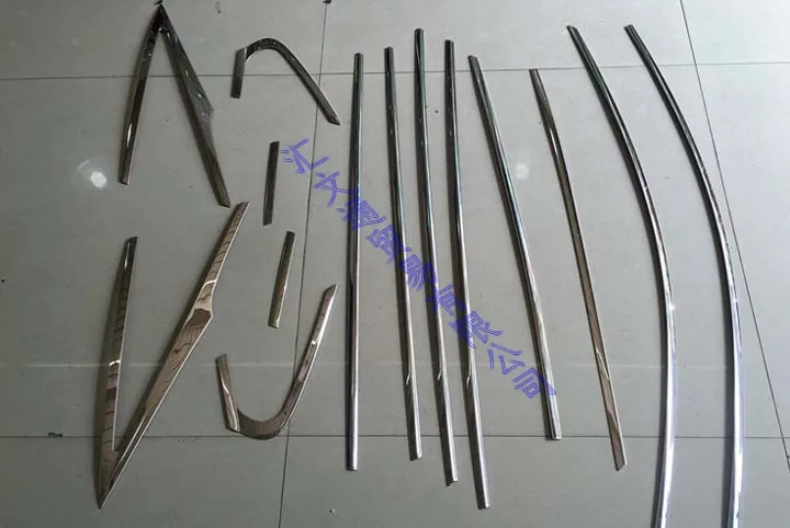 For Toyota Prius PHV 2017 2018 2019 Decorate Accessories Body Styling Stick Stainless Steel Window Garnish Strip Trim | Автомобили и