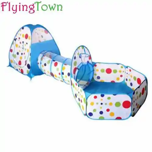 Детская палатка FlyingTown 3 в 1 модные игрушечные палатки для детей|toy tents|pool tenttent toy |