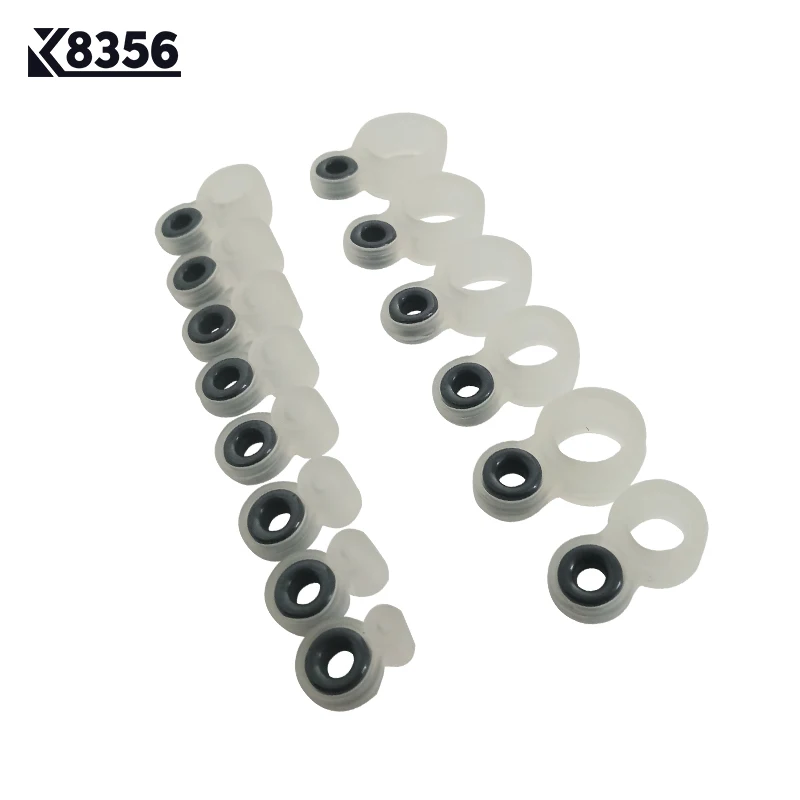 K8356 22 шт./компл. Силиконовое направляющее кольцо для рыболовной лески силиконовое
