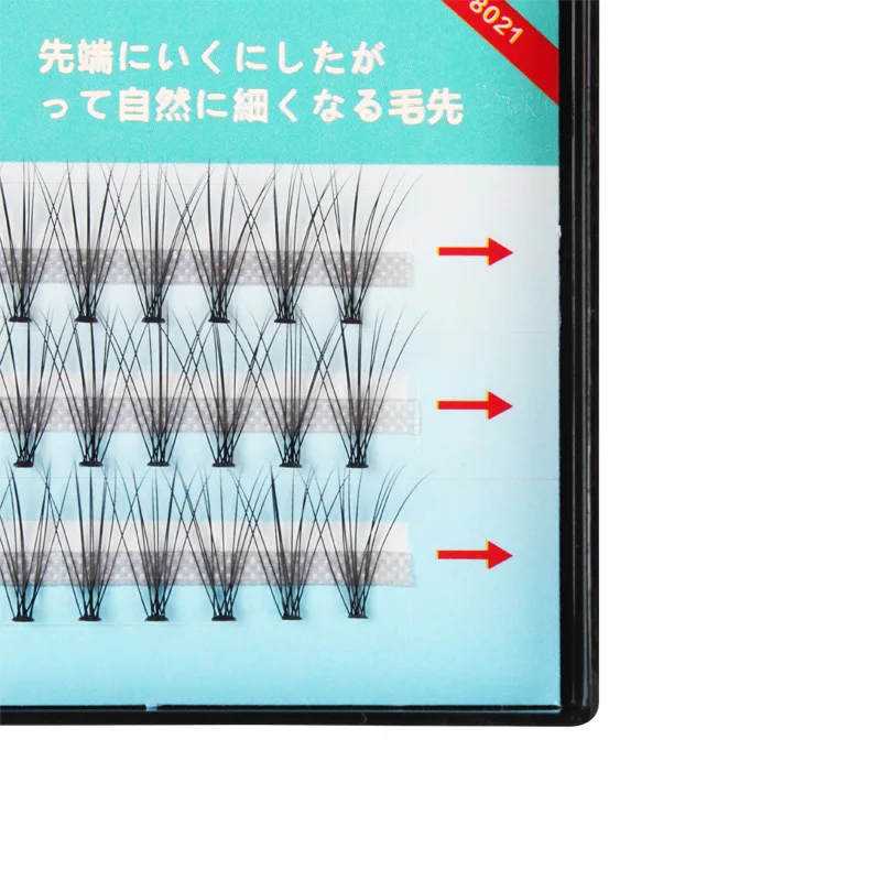 Счастливый цветок 10 корней натуральные Мягкие Длинные норковые накладные