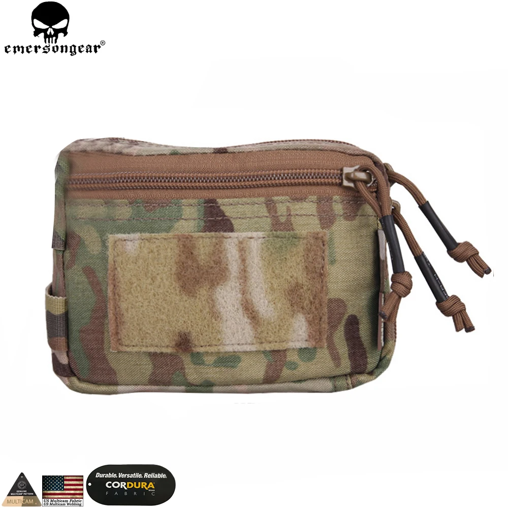 EMERSONGEAR Plug-in Debris Waist Bag Molle Pouch Tactical Military Hunting Airsoft Tools Bag Multicam Black Backpack EM8337