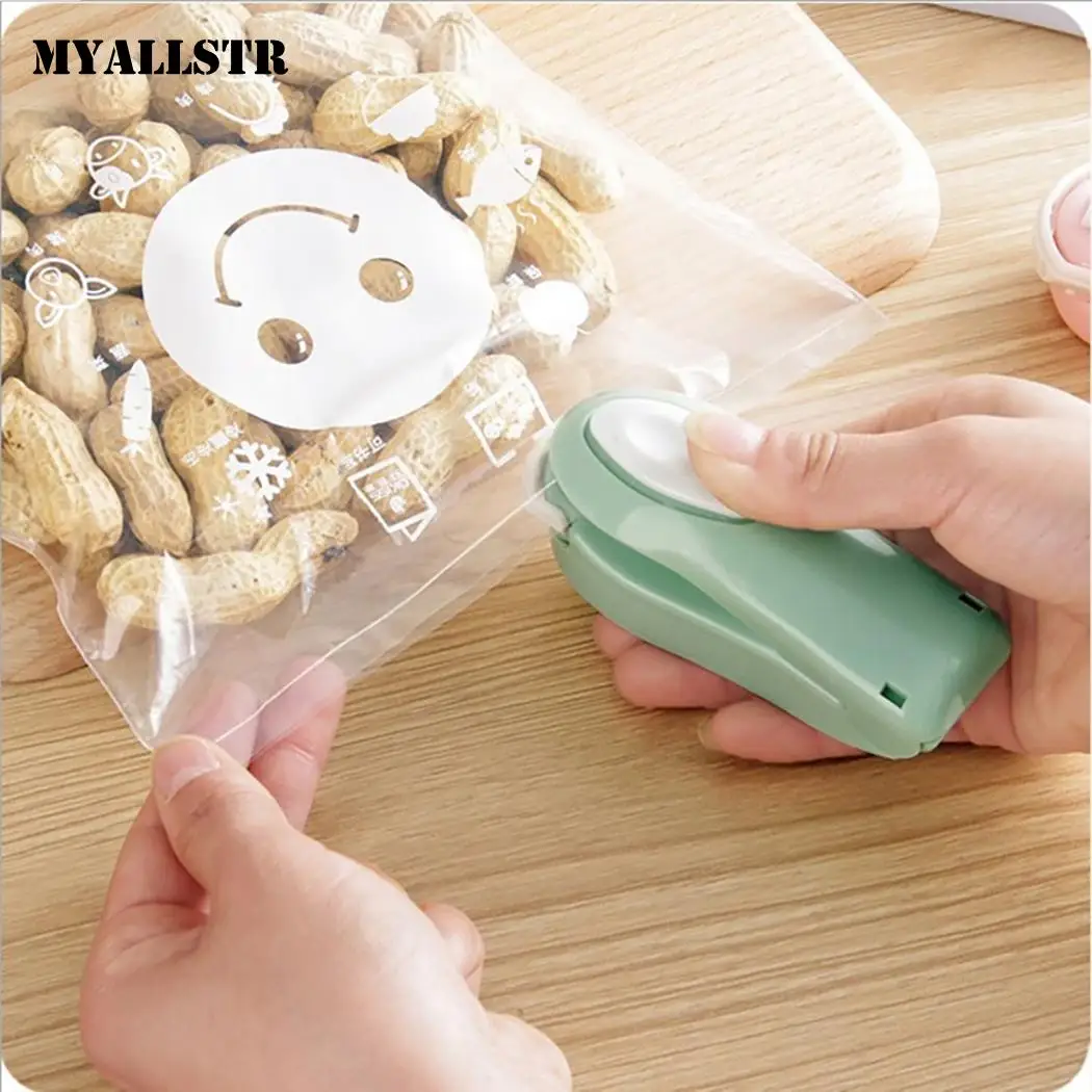 Sealer Handheld Resealer Packet Seals Food Bag Storage Heat ABS | Дом и сад