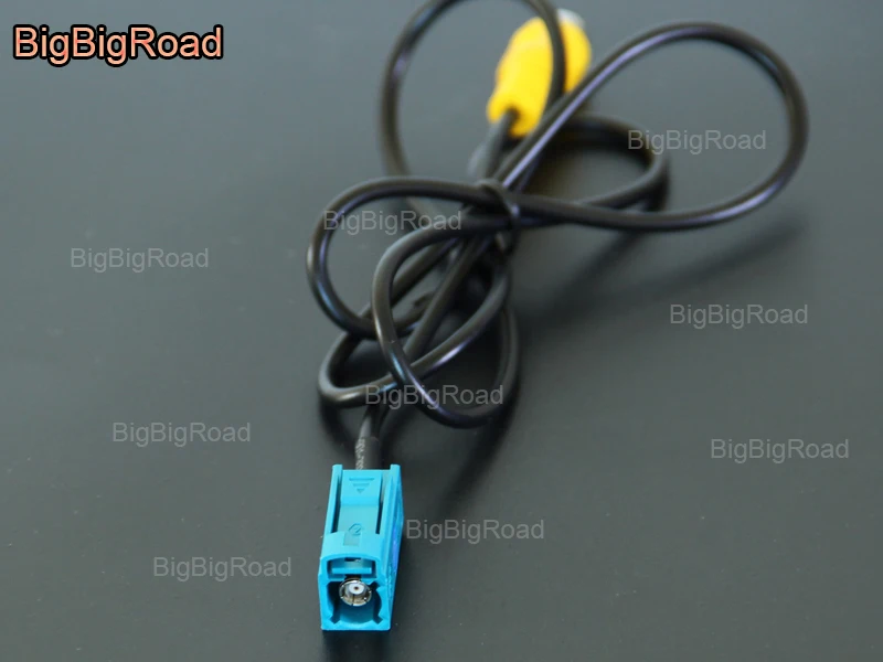 BigBigRoad для Mercedes Benz E серии W212 W207 C207 W213/C seires W204 автомобиля RCA разъем адаптера провода кабель камера заднего вида