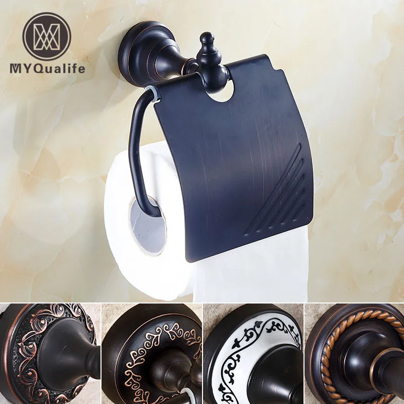 5- style Wall Molunted Roll Tissue Toilet Paper Holder Rack Bathroom Kitchen with Cover | Обустройство дома