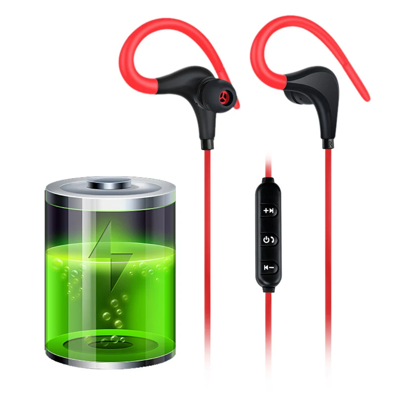 Спортивные наушники для Iphone Xs 8 7 Xiaomi 6 5 беспроводные смартфона с крючком Bluetooth