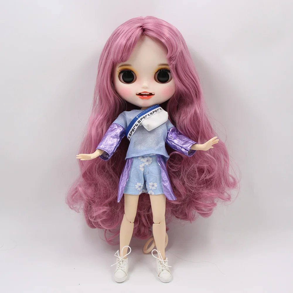 Ледяной DBS Blyth кукольные 1/6 шарнирное тело ручная роспись матовая лицевая сторона