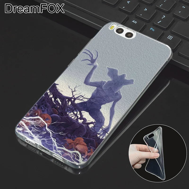 DREAMFOX M356 очень странные дела силиконовый чехол-накладка из мягкого ТПУ чехол