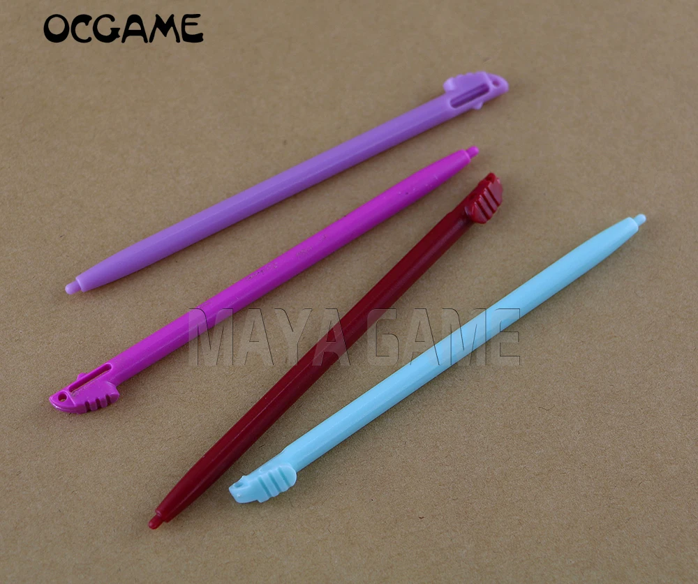 Цветной пластиковый стилус OCGAME для сенсорного экрана 3DS XL LL 3dsxl 3dsll 50 шт./лот|pen