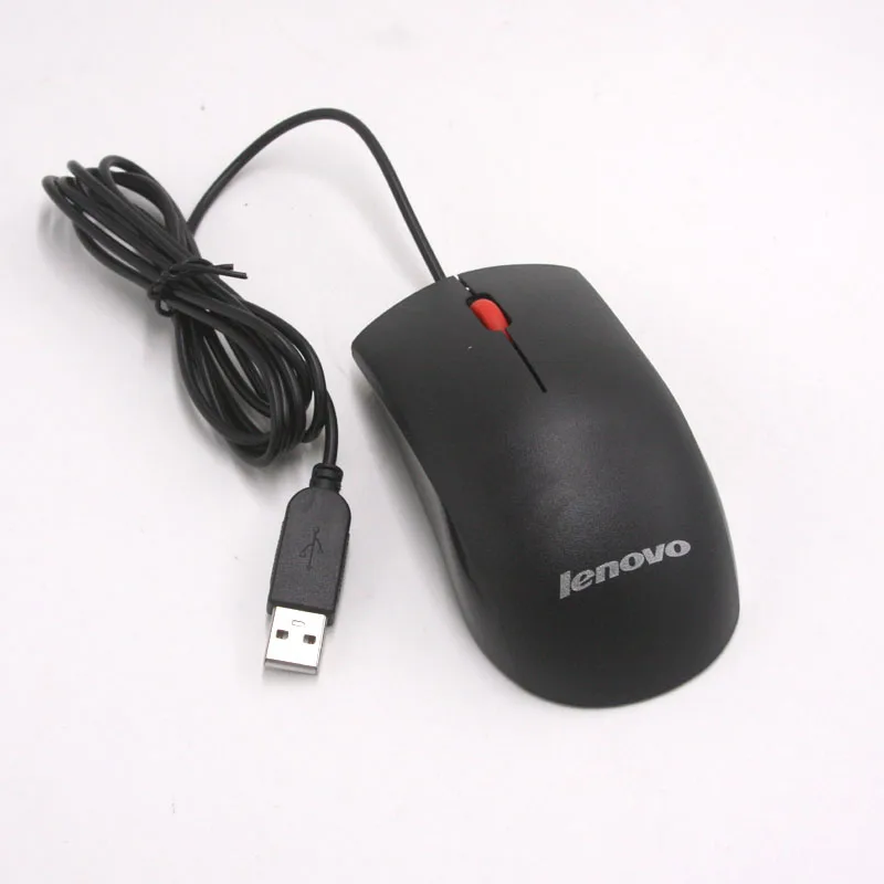Lenovo USB мышь M120 1000 точек/дюйм оптическая проводная Колесо Мини 3D мыши Проводная