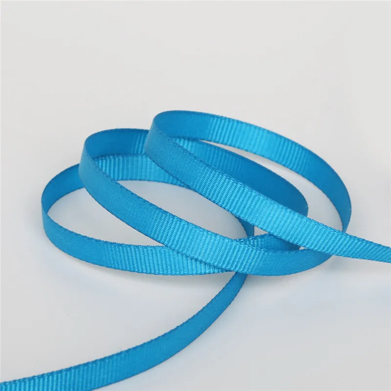 5 ярдов/лот Высокое качество Бирюзовая Резьбовая Grosgrain лента для свадебной