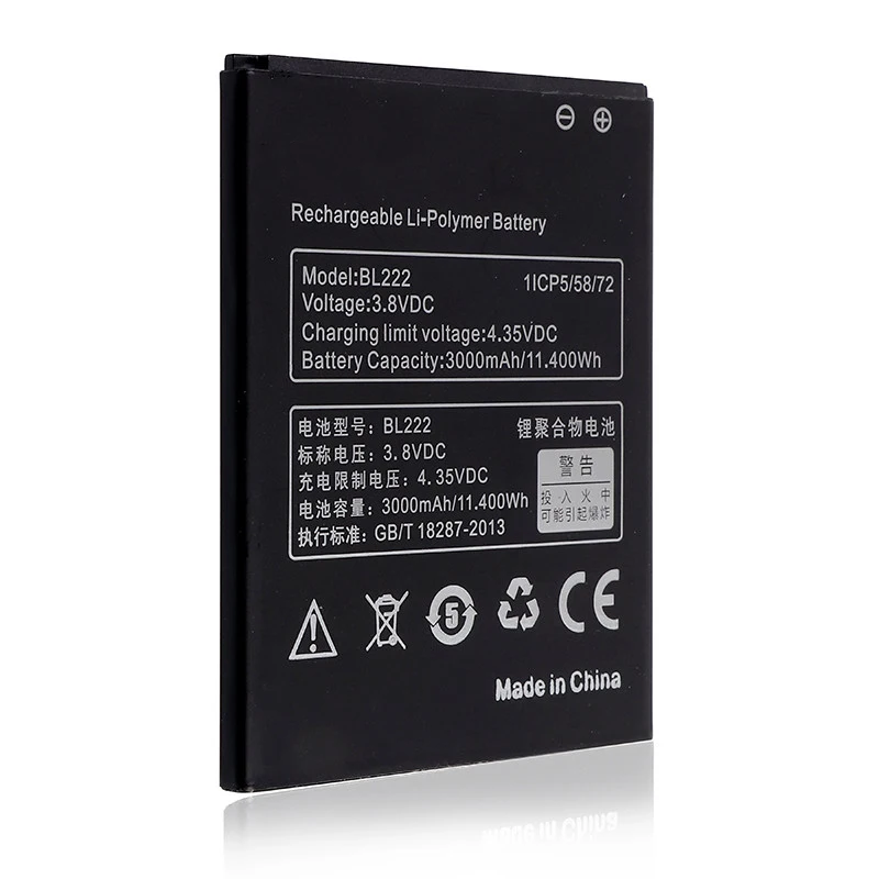 Оригинальный BL 222 BL222 Аккумулятор для lenovo S660 S668T высококачественный аккумулятор