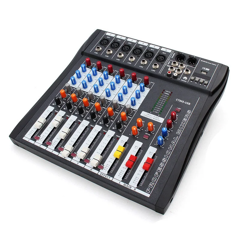 ELM профессиональный микрофон караоке аудио цифровой звук смешивания усилитель