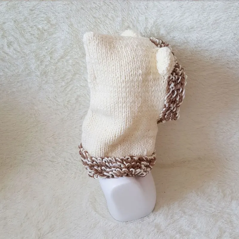 Maxmessy/зимняя детская шапка и шарф милые теплые хлопковые вязаные шапки с рисунком