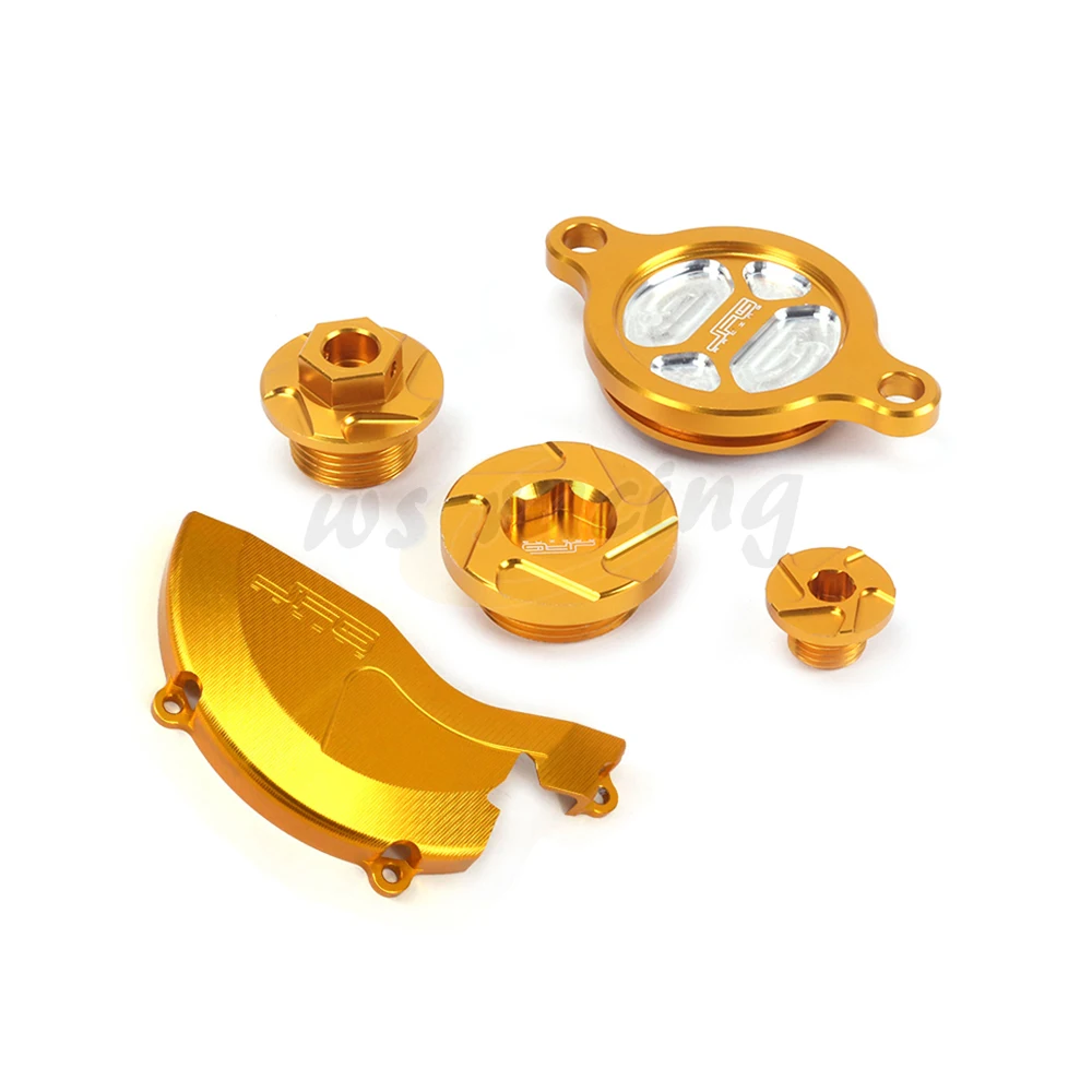 CNC Engine Cover Protector Guard Timing Screw Bolt Oil Filter Cap For Suzuki RMZ450 RMZ 450 2008 2009 2010 2011 2012 2013-2016 | Автомобили