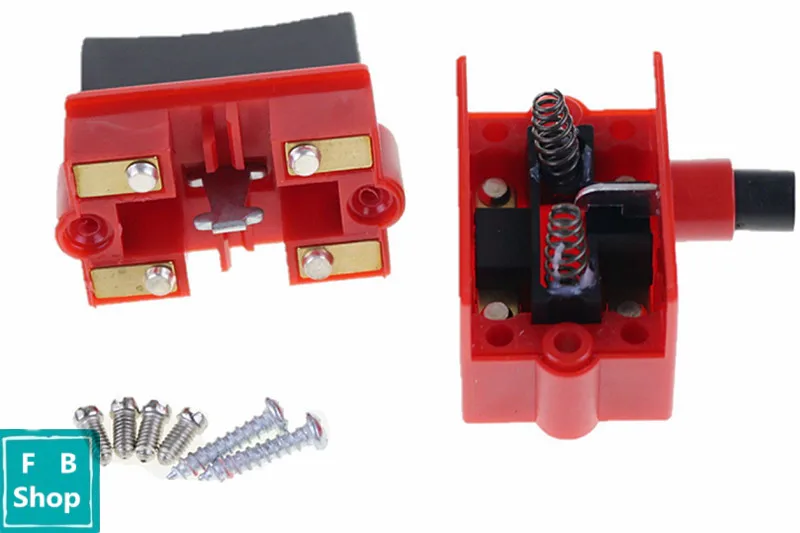 1 шт. FA2 10/2B 10A 250V 5E4 большой выдвижной кран резак для резки переключатель красный +