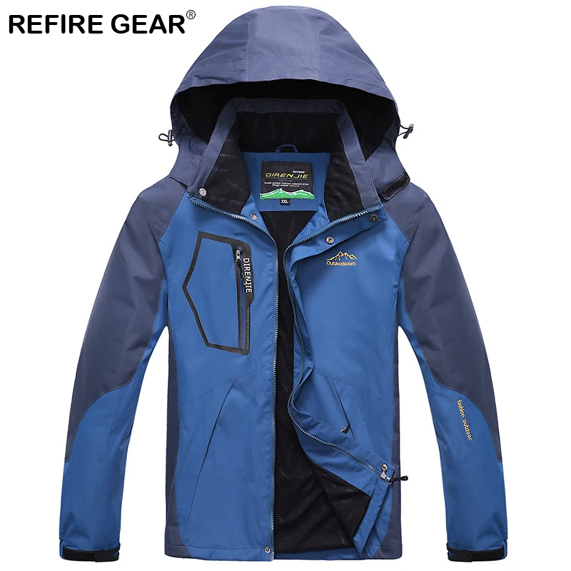 Куртка ReFire Gear демисезонная водонепроницаемая для активного отдыха ветровка