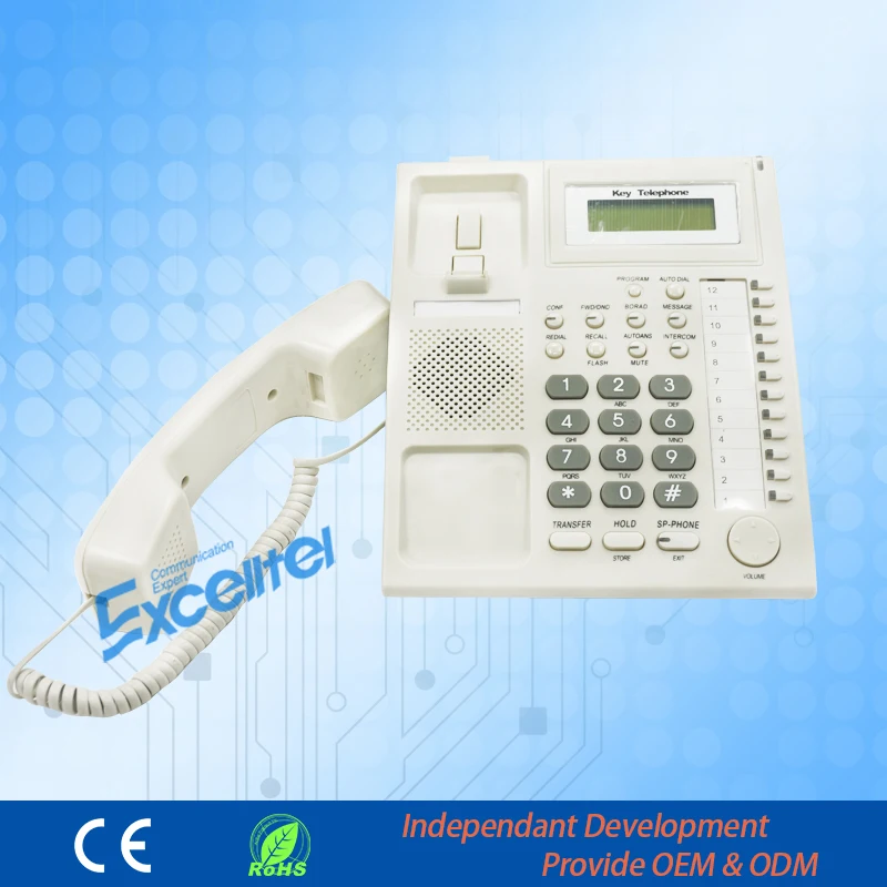 Эксклюзивный клавишный телефон Excelltel PBX PH201 для телефонной системы|keyphone| |