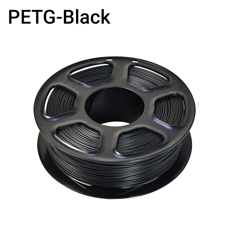 Black Горячая 3D печать нить PETG 3D нить PETG материал 1,75 мм 1 кг PETG 3D нить с высокой прочностью - Цвет: Black