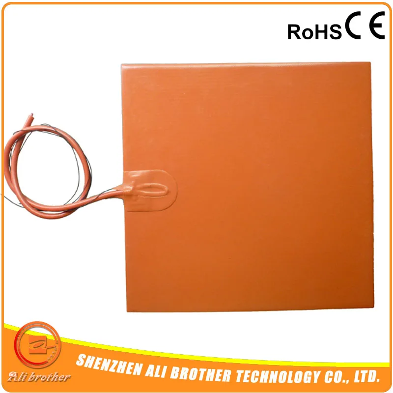 Силиконовый Нагревательный элемент 300x300 мм 220 в 600 Вт|heater heater|heater 220vheater pad |