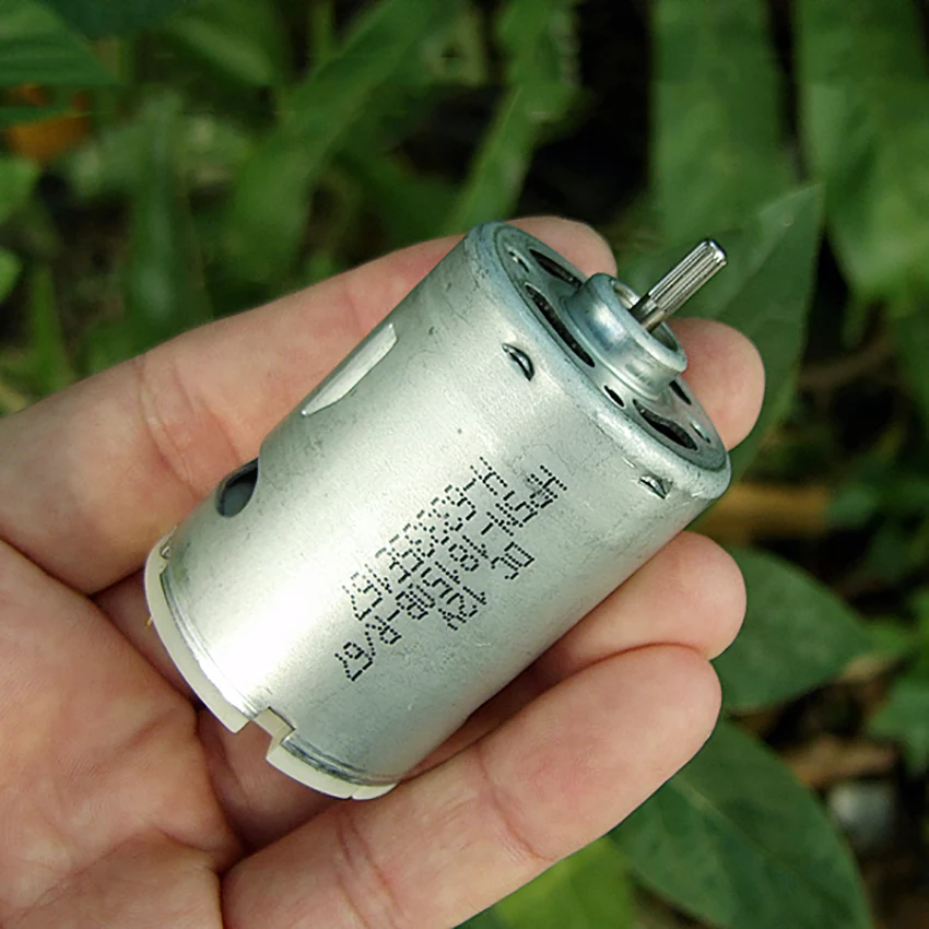 Микро двигатель с низким энергопотреблением 24 В постоянного тока 5000 об/мин