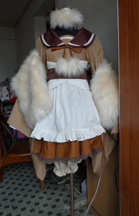 

Eevee Flareon Pyroli Flamara Cosplay costume 11