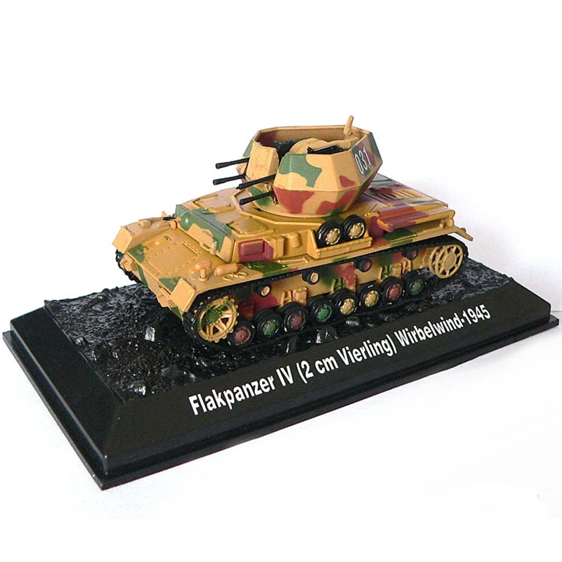 1: 72 Ретро моделирование Flakpanzer IV (2 см Vierling) Wirbelwind 1945 Коллекция Модель сплав пластик