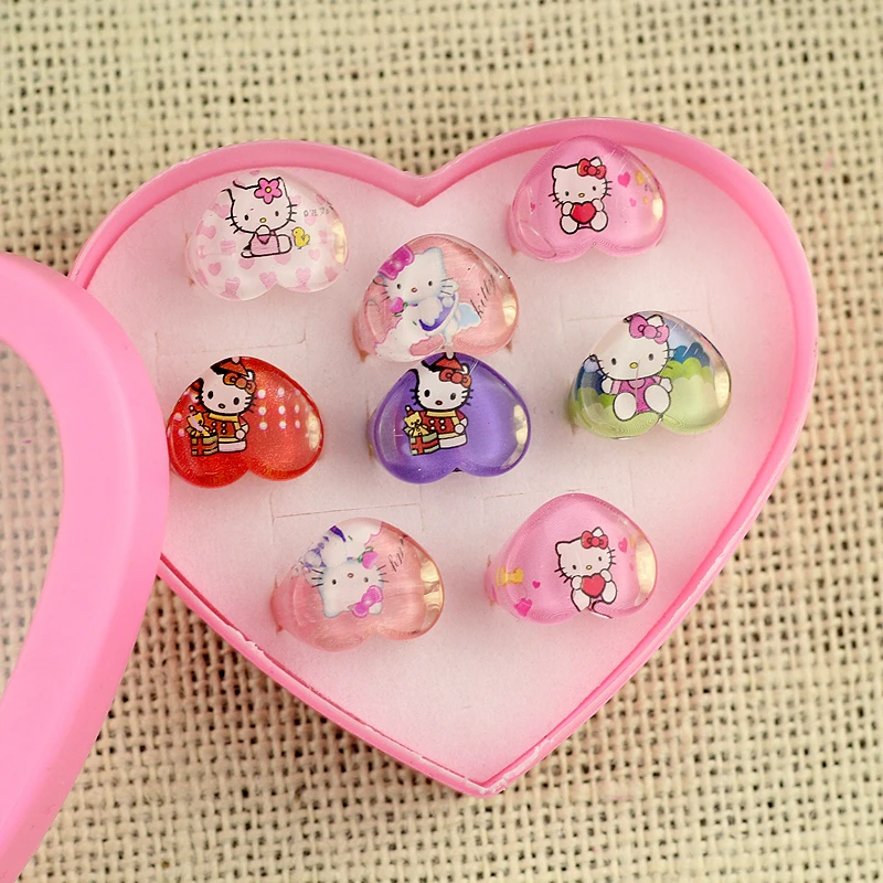 8 шт. оптовая продажа ювелирные изделия витрина принцесса коробка кольцо