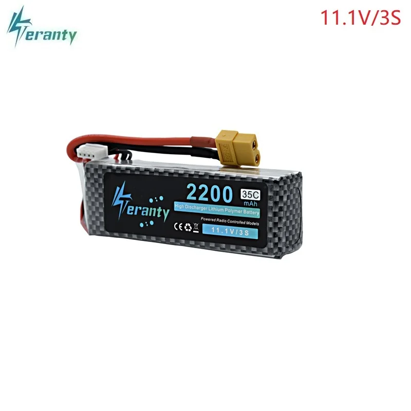 Teranty 3S 2200 мАч 35C 11 1 В литий полимерный аккумулятор для радиоуправляемого