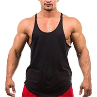 new summer bodybuilding tank top men fitness stringer sporting shirt gym clothing workout cotton tanktop